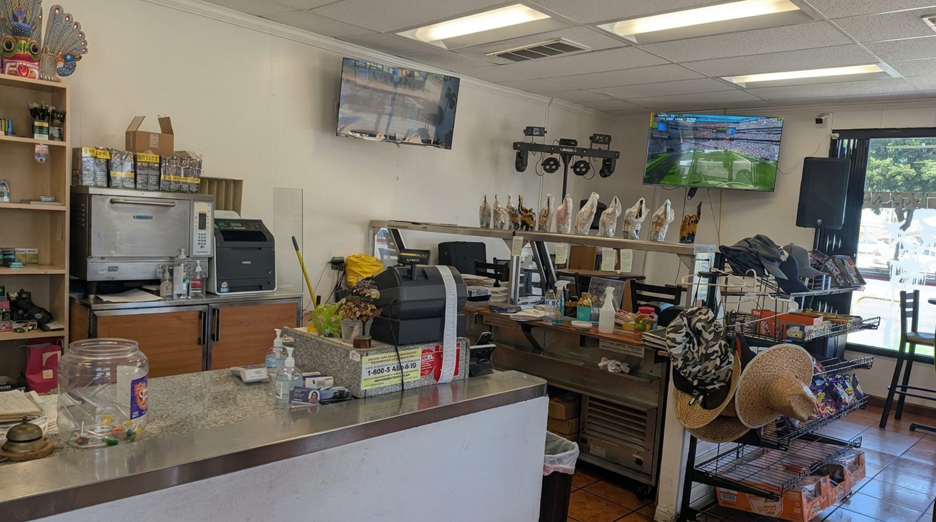 The market counter